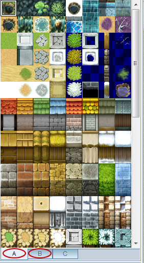 Barrière non superposable Tileset